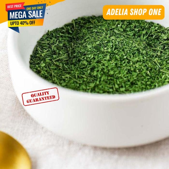 

PARSLEY LEAVES DRIED USA 1KG DAUN PARSLEY KERING INOVATIF!!!!
