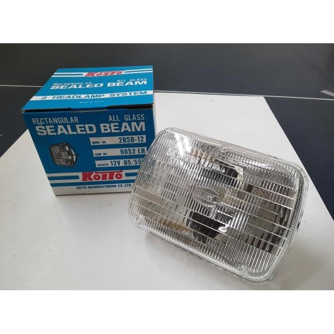 Sale Sealed Beam Koito H4 6052Lh Kaki 3,Lampu Depan Panther,L300,Kijang,Hia