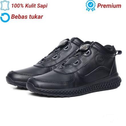 Sepatu Boots Pria Tali Putar Boa Parabellum Pdh Pdl Dinas Polri Tni
