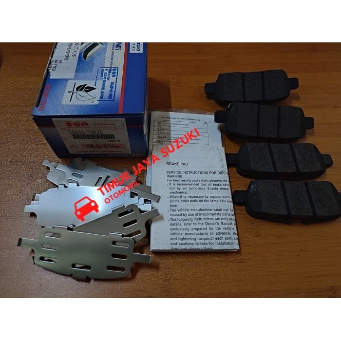 Kampas rem belakang Grand Vitara asli SGP