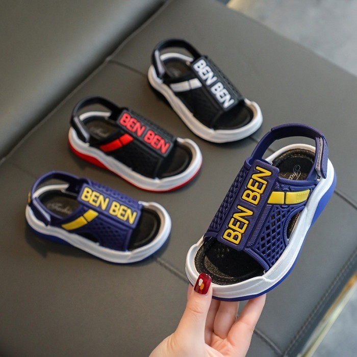 Sale Sandal Sepatu Gunung Selop Karet Anti Slip Anak Laki Cowok 2-12 Tahun Ujk