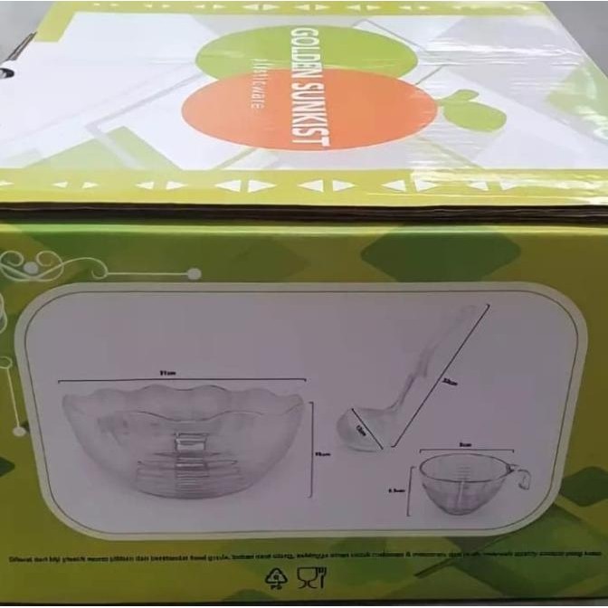 COD// Mangkok Es Buah Set (MBB 7066) // Mangkok Cocktail // Mangkok Es BS