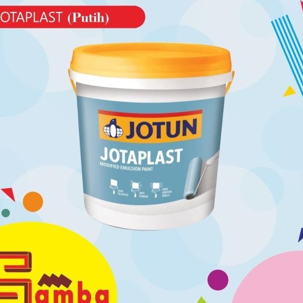 Jotun Putih Jotaplast 25 Kg / Cat Tembok Interior / Cat Plafon 1 Pail