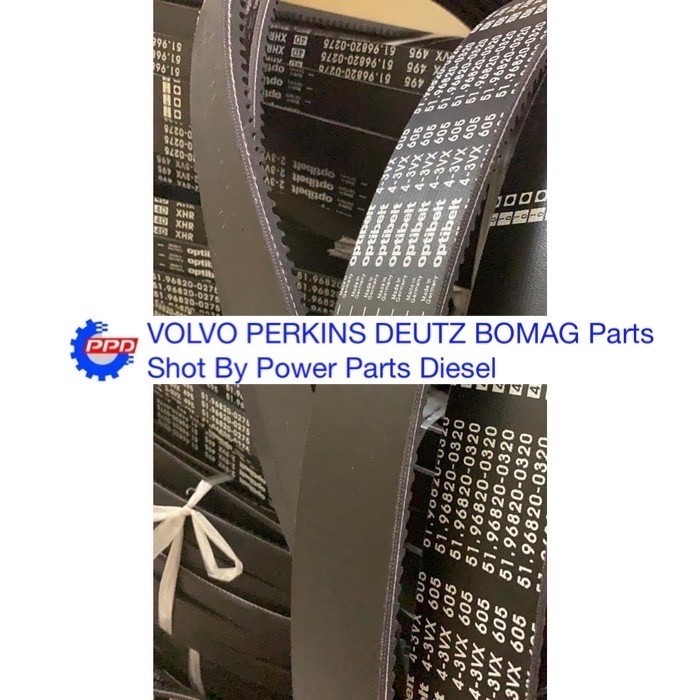 51.96820-0275 / 51968200275 / 2-3VX1257 / 2-3VX495 BELT - MAN