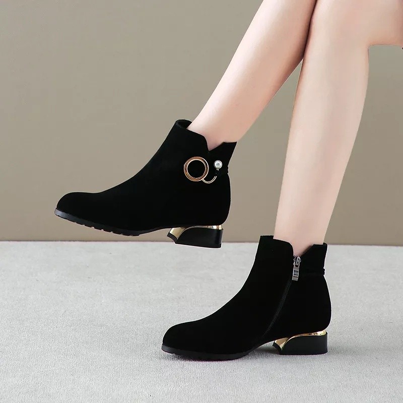 Boots Wanita // dts boots fashion wanita gaya korea musim dingin 2023