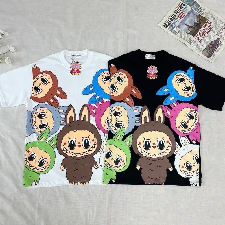 Flash Sale Readystock Nm-032 Kaos Labubu Import Bangkok Bkk New Milly Grosir