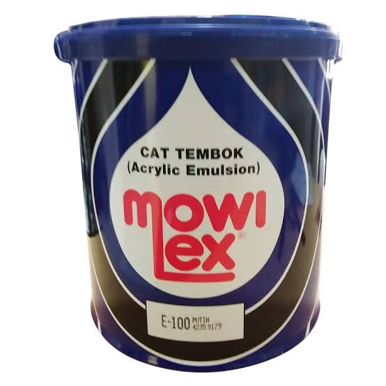 Cat Tembok Mowilex E100 putih 20L pail Mowilex E-100