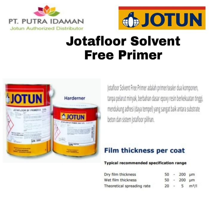 JOTUN CAT LANTAI / JOTAFLOOR SF PRIMER / 2 KOMPONEN / CAT LANTAI