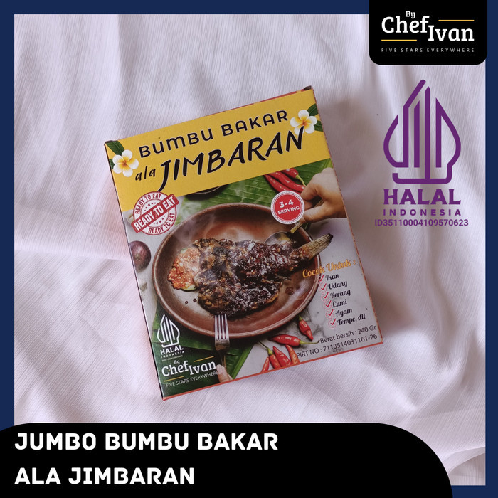 

Lhiu Jumbo Pack Bumbu Bakar Instan Ikan Seafood Udang Cumi Ayam Siap Saji