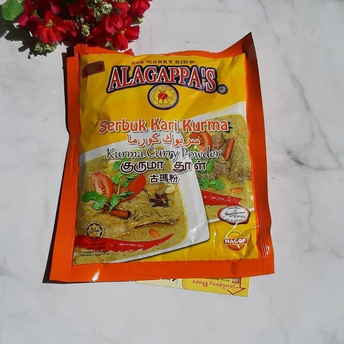 

Lhiu Bumbu Instan Alagappa'S Serbuk Kari Kurma 200Gr / Kurma Curry Powder