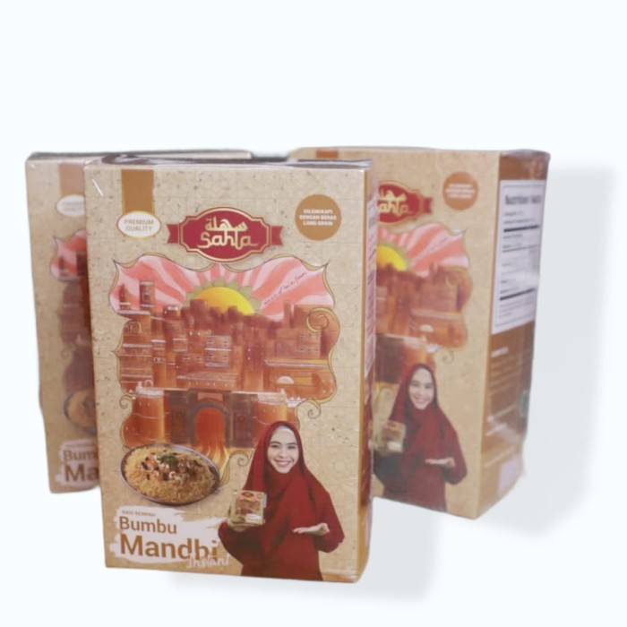 

Lhiu Bumbu Instan Mandhi Sahla / Bumbu Sahla Instan