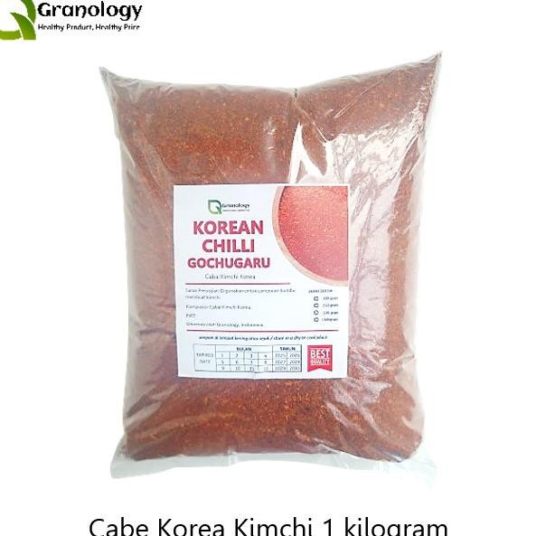 

Cabe Kimchi / Gochugaru / Bubuk Cabe Korea (1 Kilogram) By Granology