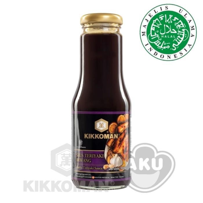 

Kikkoman Garlic Teryaki Sauce- Saus Teriyaki Bawang HALAL 300gr