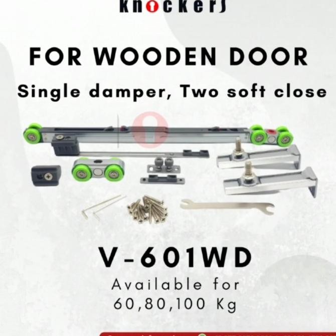 Roda Dan Rel Sliding V 601 Wd 250 Cm Knockers