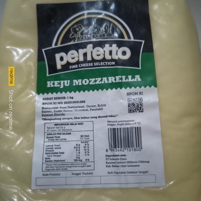 

keju mozarella 1 kg