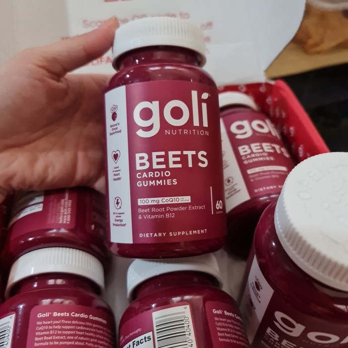 

Goli Beets Cardio Gummies isi 60