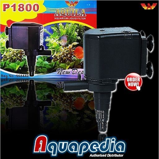 Aquila P1800 Pompa Celup Aquarium Submersible Water Pump