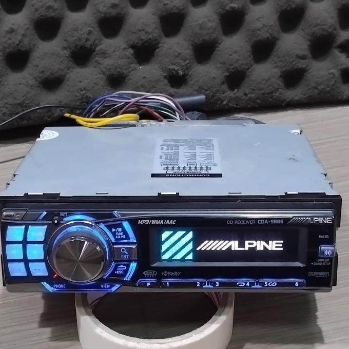 Alpine CDA-9886 Radio Mobil Kualitas Tinggi