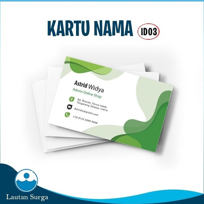 

Terbaru Super Cetak Kartu Nama Custom 1 Box Cetak Name Card Berkualitas 1 Sisi / 2 Sisi Ukuran 5,5 Cm X 9 Cm Fx-4