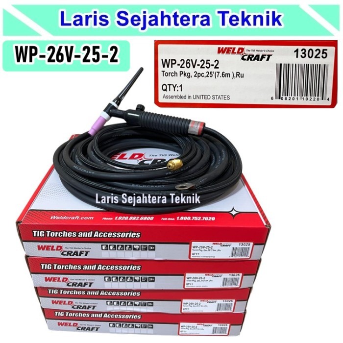 WP26 STANG LAS ARGON TIG TORCH WP 26