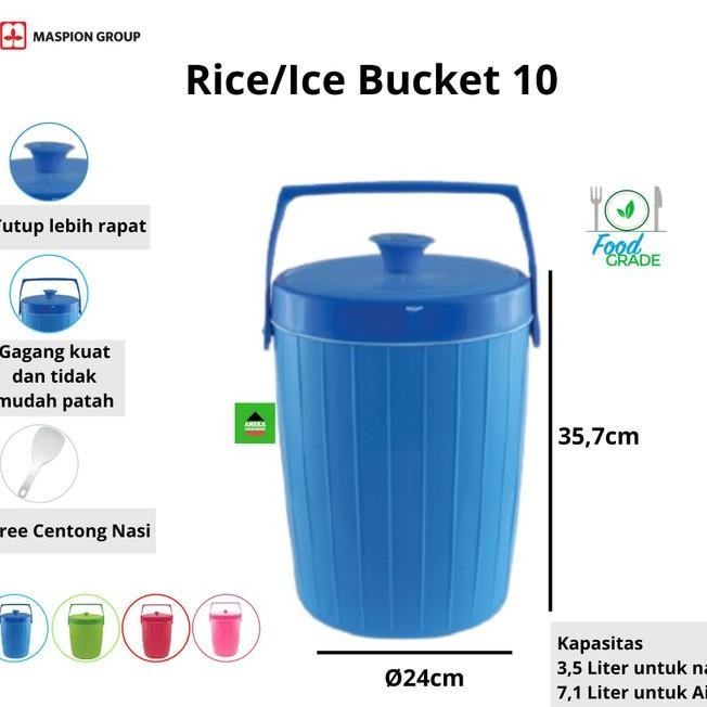 Termos Nasi Es Maspion 10 Liter