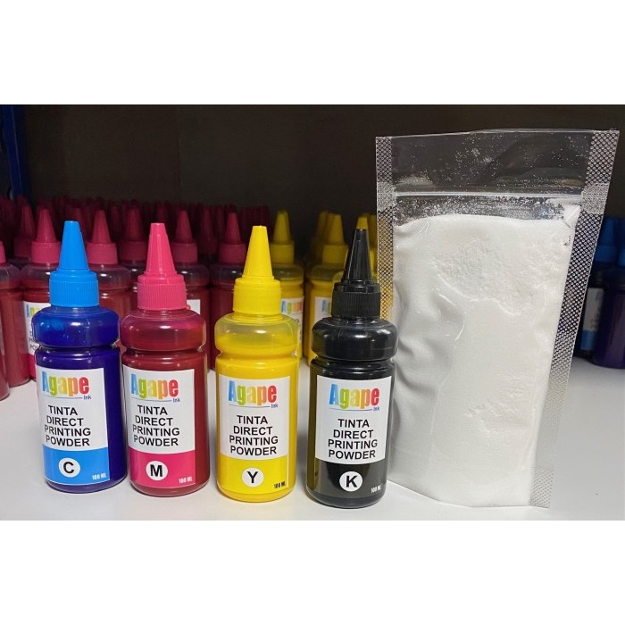 

PRINT TRANSFER DENGAN POWDER TINTA AGAPE