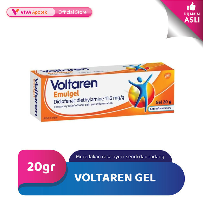 Voltaren Gel Membantu Meredakan Nyeri dan Peradangan (20 Gram)