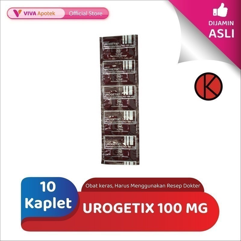 UROGETIX 100 MG 1 STRIP @ 10 KAPLET