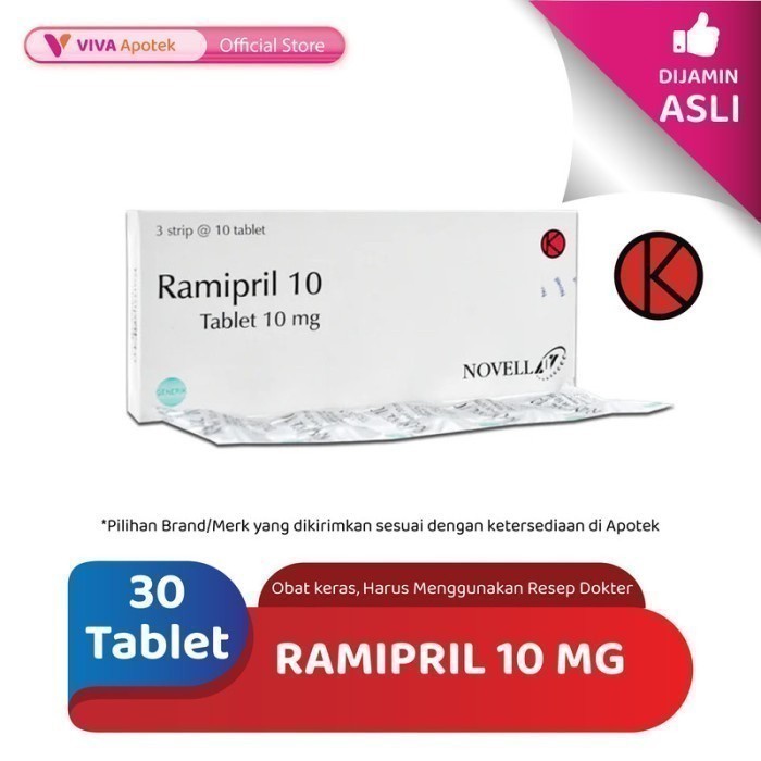 Ramipril 10 mg (10 Tablet)