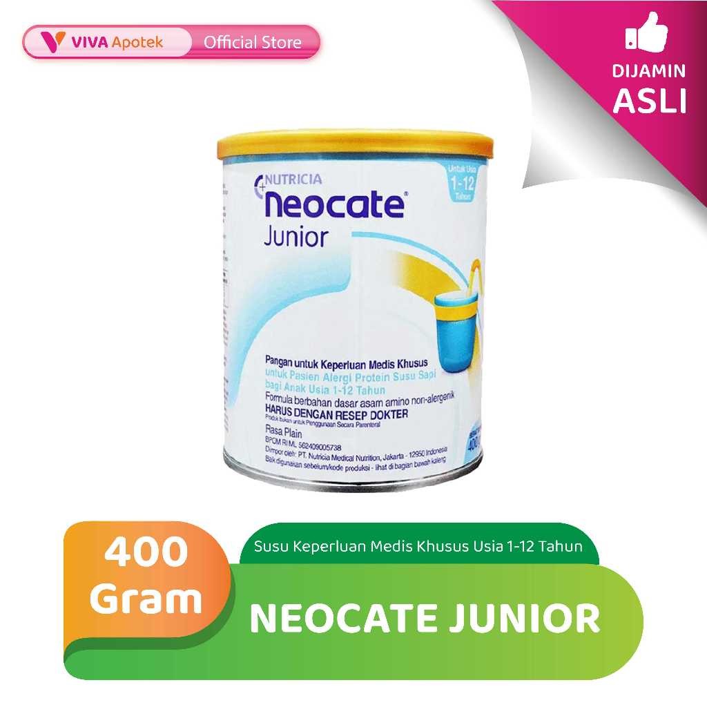 Neocate Junior Susu Keperluan Medis Khusus Usia 1-12 Tahun (400 Gram)