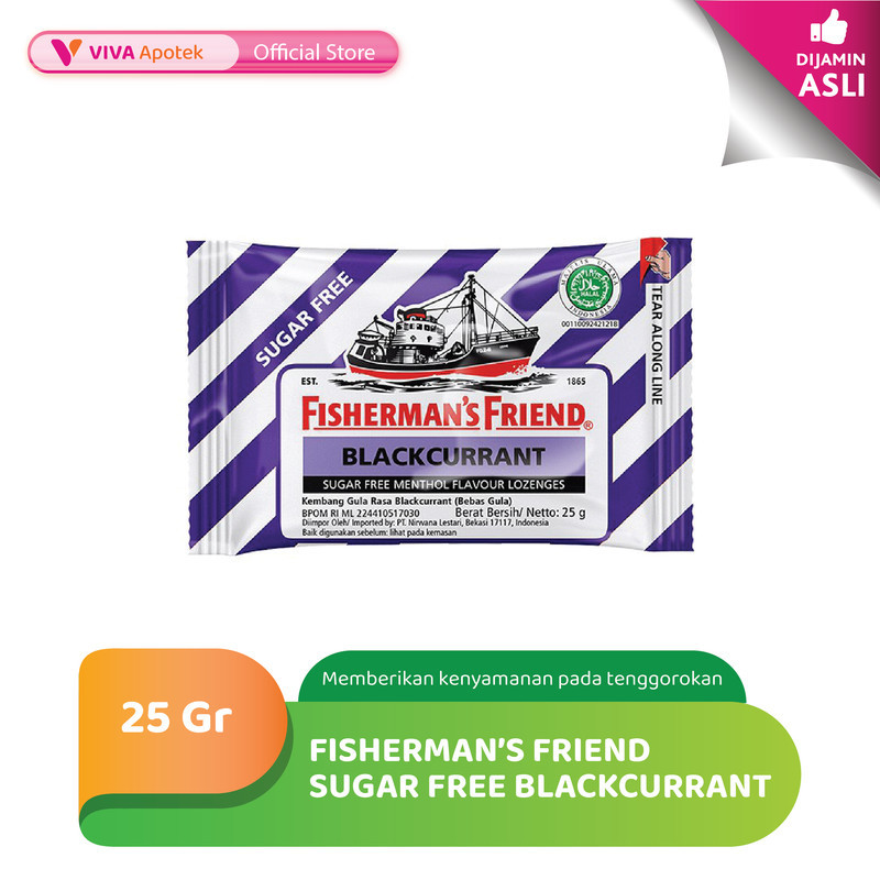 

Fisherman's Friend Sugar Free Blackcurrant (1 Sachet)