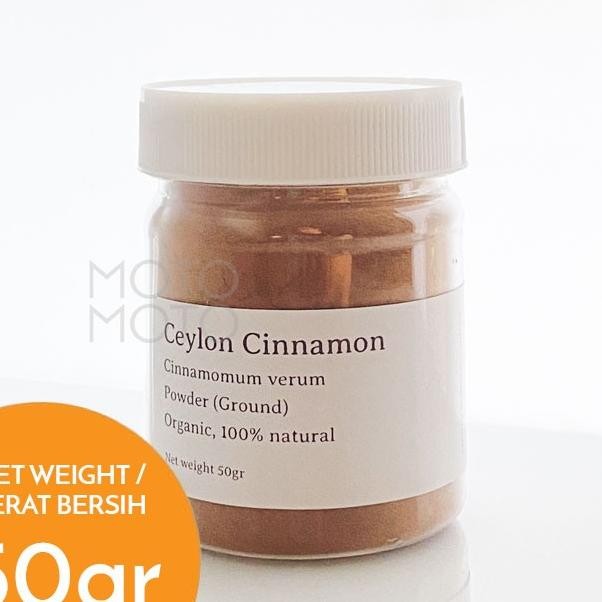

Ceylon Cinnamon Powder Organic Kayu Manis Organik Bubuk Giling Ground