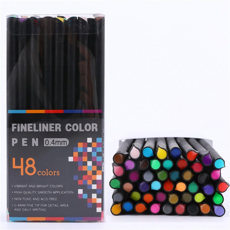 

Pena Drawing Pulpen Watercolor Fine Point Art 0.4mm