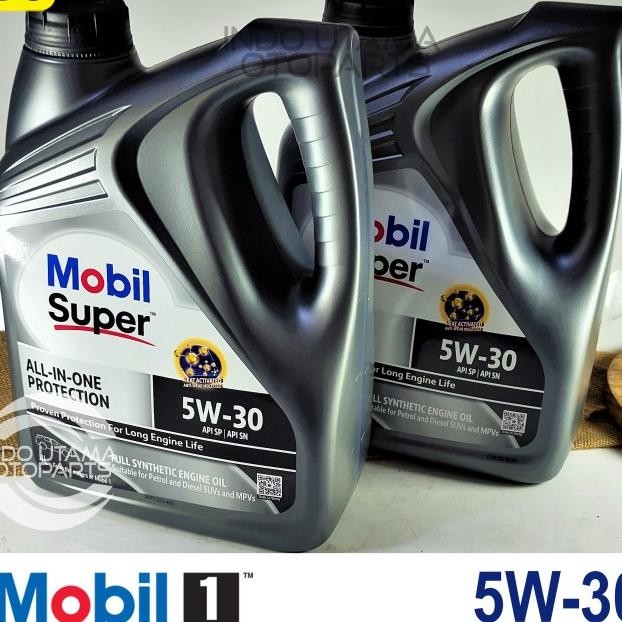Oli Mesin Mobil 5W 30 All In One Protection Api Sp Sn 4 Liter