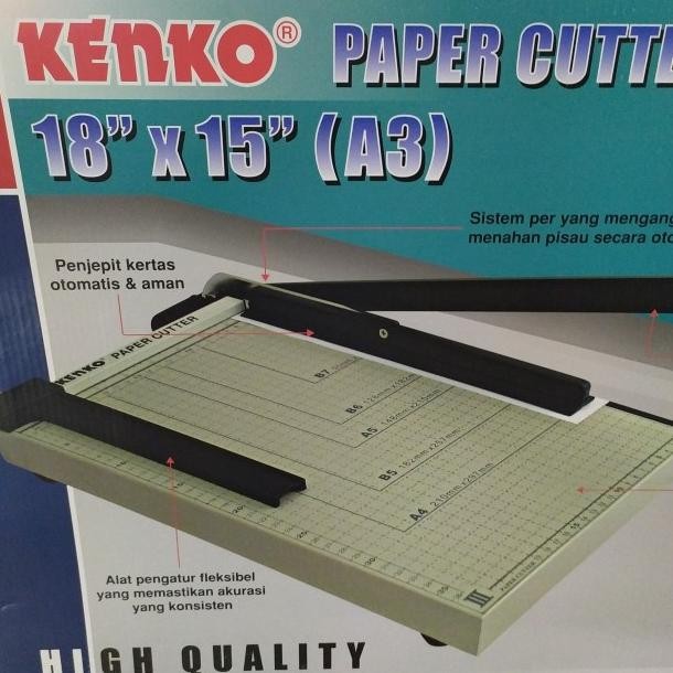 

Alat Pemotong Kertas A3 Kenko