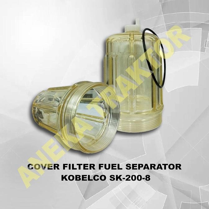 Cover Filter Fuel Separator Gelas Racor Sk-200-8 Sk200-8 Terlaris