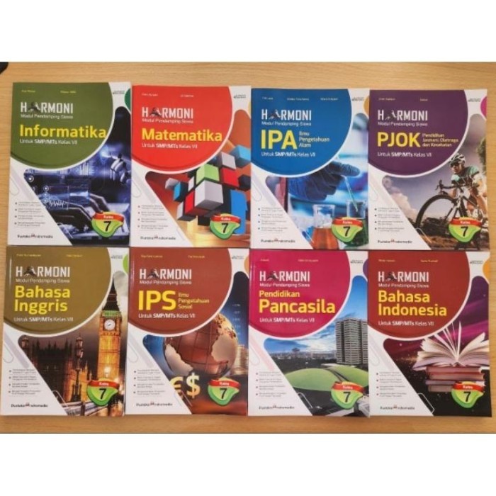 Buku Modul Smp Kelas 7 Kumer Harmoni Pustaka Andromedia Kurikulum Best Quality