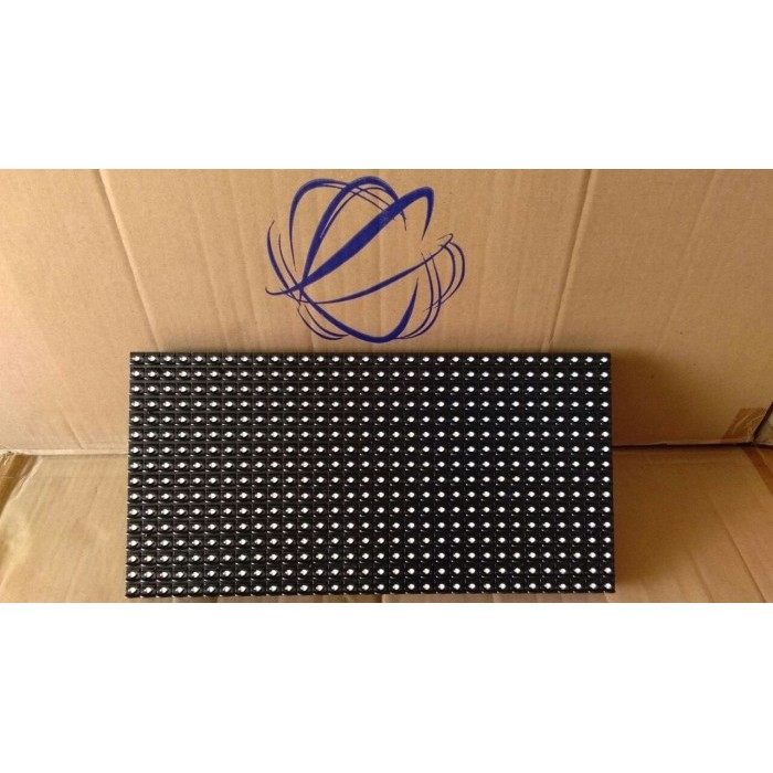 Modul Led Panel P10 Putih / Running Text Hemat