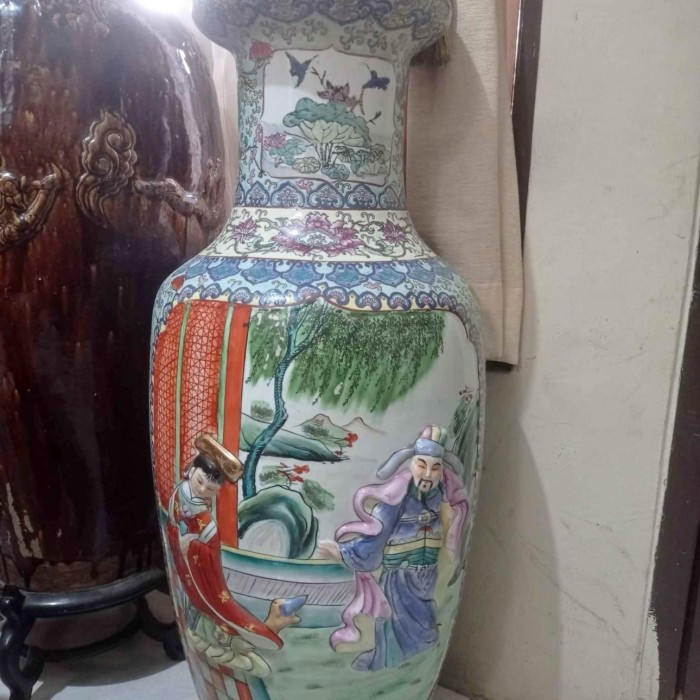 GUCI KERAMIK DINASTY CHINA ANTIK 100CM