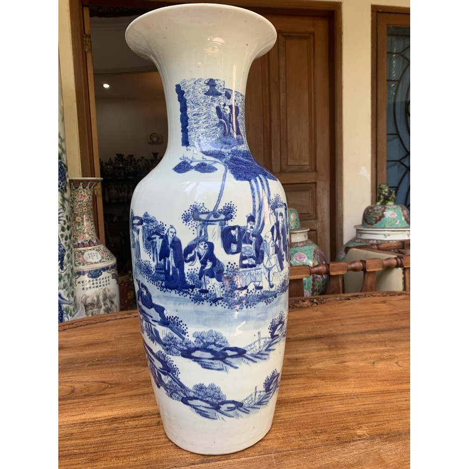 GUCI PORCELAIN CINA LAWAS GUCI TUA CHINA GUCI LUKIS ANTIK 60CM