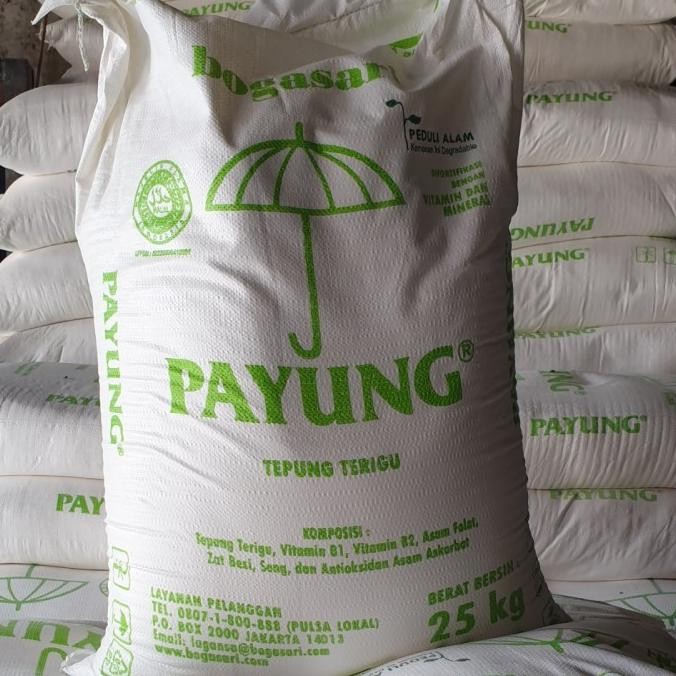 

tepung terigu payung 25 kg bogasari