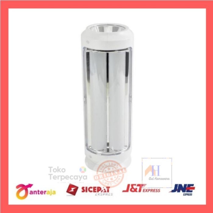 Lampu emergency dengan senter/Powerlite Senter Rechargeable