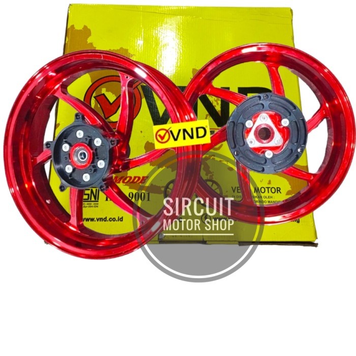 VELG RACING DELKEVIC YAMAHA XMAX X MAX 250 SET DEPAN BELAKANG