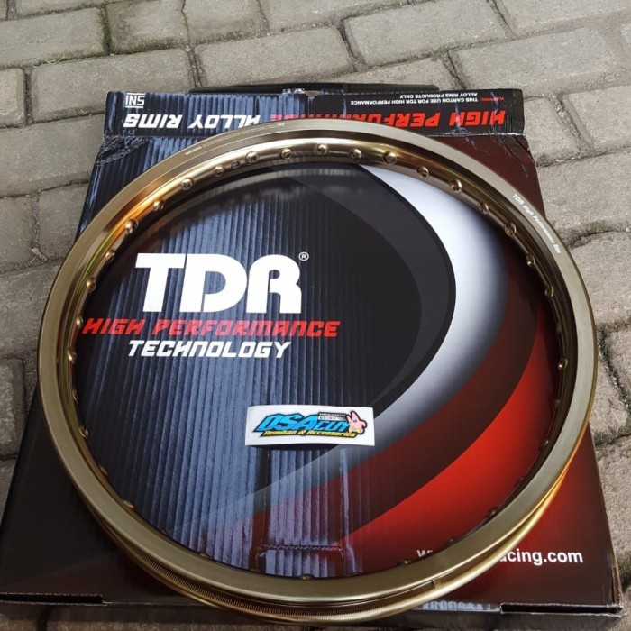 velg TDR ring 17 ukuran 160 185 bronze dan titanium