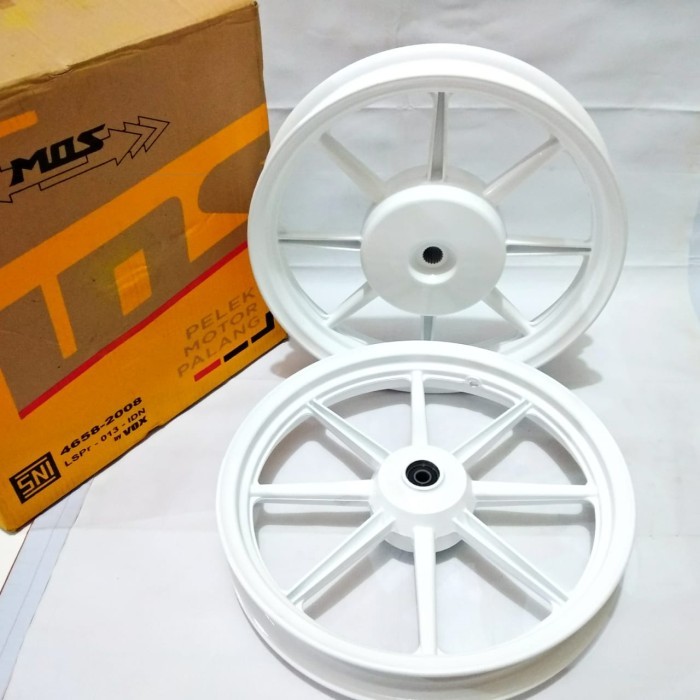 Velg Set MOS Beat - Scoopy - Vario 110 Palang 8 Putih