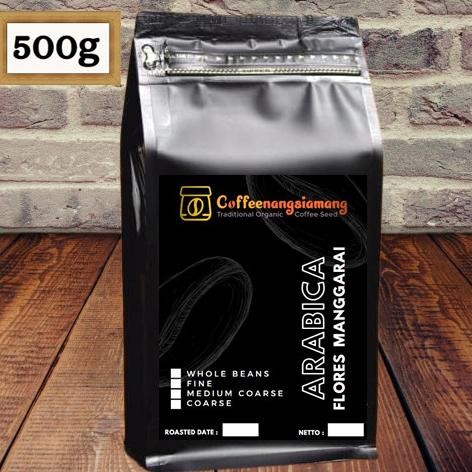 

KOPI ARABIKA FLORES MANGGARAI 500g PREMIUM - (Biji/Giling)