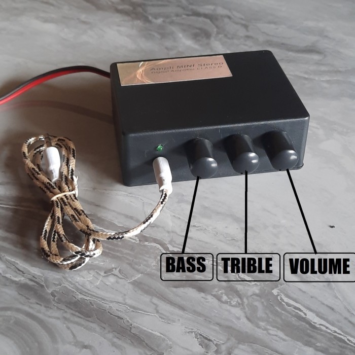 Ampli Mini Amplifier Mini 5V Dilengkapi TONE CONTROL