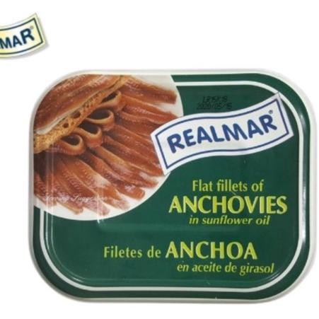 

Realmar Anchovies in Sunflower Oil / Teri Kaleng Import