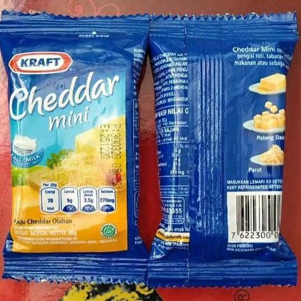 

Keju Kraft Cheddar 30 gram *