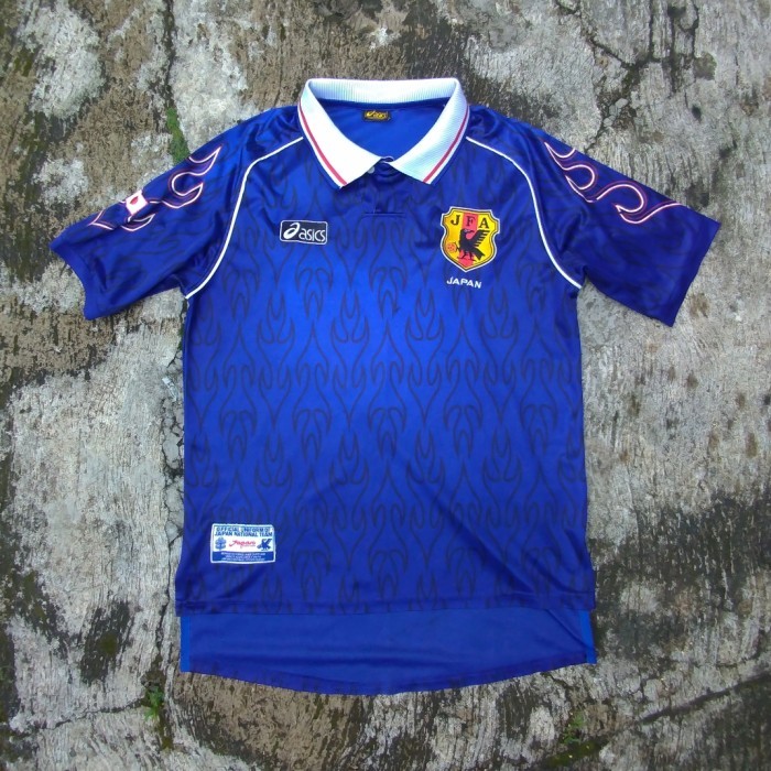 JERSEY JAPAN JEPANG 1998 VINTAGE BY ASICS JASPO ORIGINAL